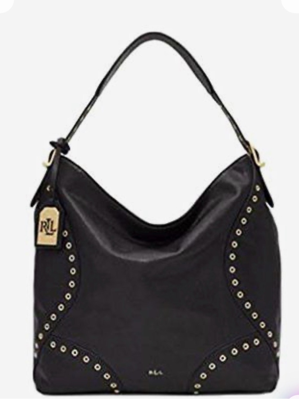 Vintage Ralph Lauren Morley Hobo Bag